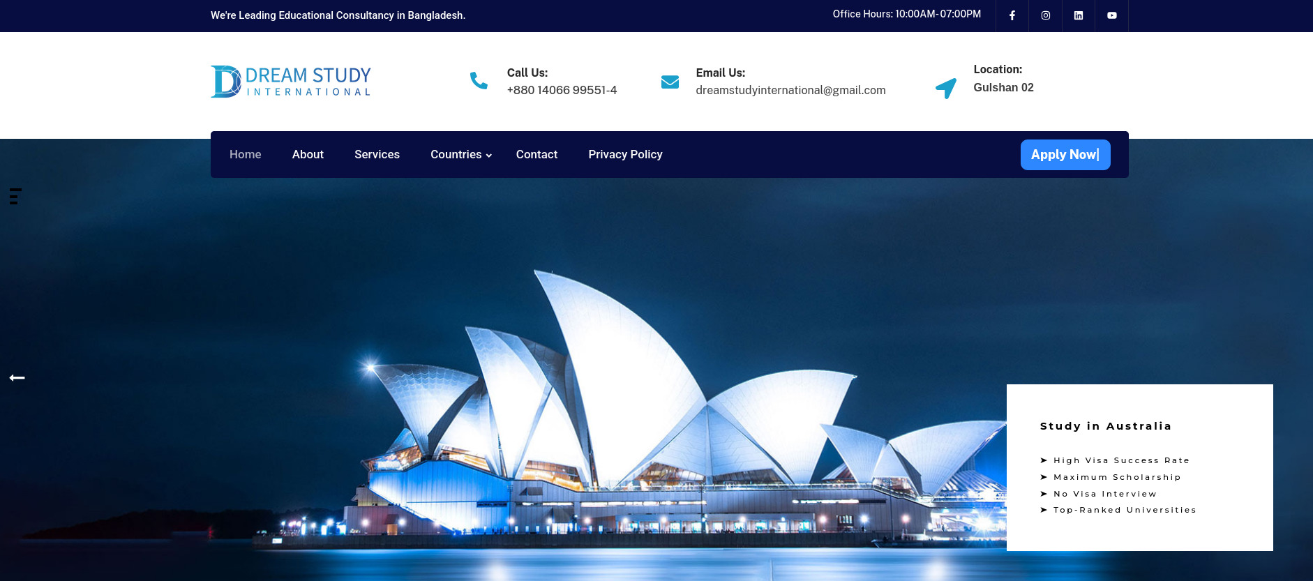 Education Consultancy ERP